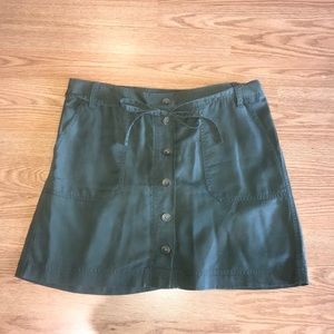 Gap Hunter Green Mini Skirt